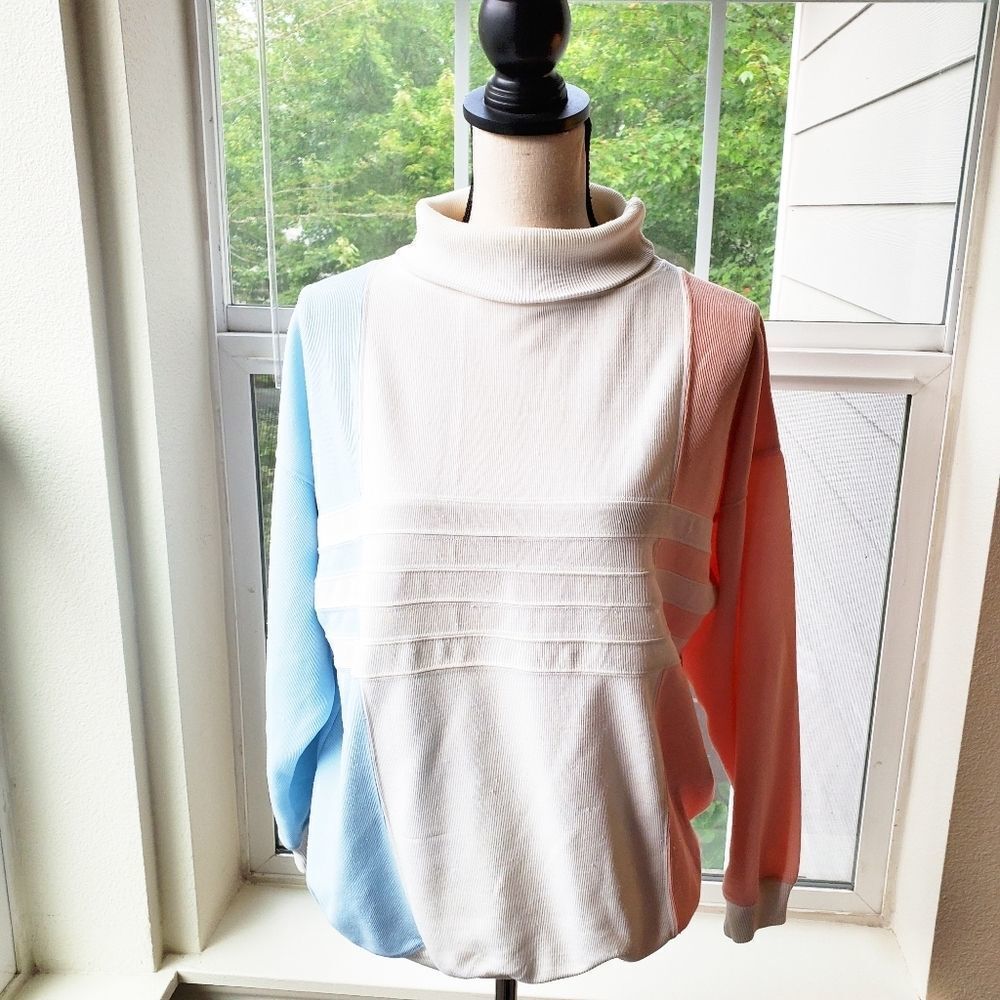 1980's Greenline International Colorblock Top